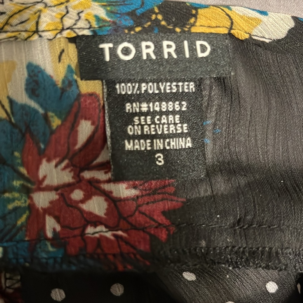 Torrid Sheer Tank Top with Adjustable Straps - Picture 2 of 4